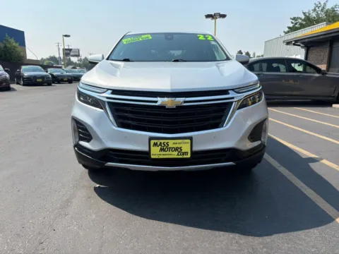 Photos of 2022 Chevrolet Equinox LT Sport Utility 4D for sale in Boise, ID at MASS Motors Fairview Used Car Dealership
