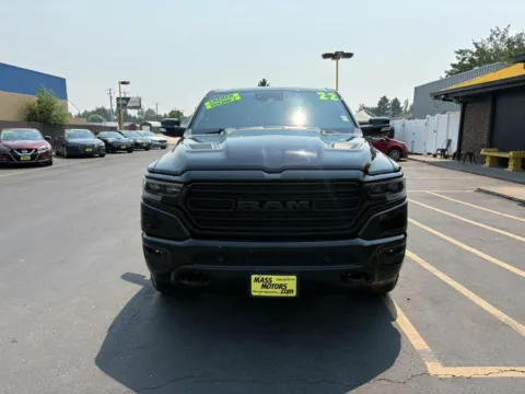 Photos of 2022 Ram 1500 Crew Cab Limited Pickup 4D 5 1/2 ft for sale in Boise, ID at MASS Motors Fairview Used Car Dealership