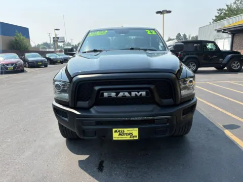 Photos of 2022 Ram 1500 Classic Crew Cab Warlock Pickup 4D 5 1/2 ft for sale in Boise, ID at MASS Motors Fairview Used Car Dealership