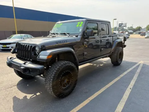 Another view of 2022 Jeep Gladiator Willys Pickup 4D 5 ft for sale in Boise, ID at MASS Motors Fairview Used Car Dealership
