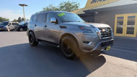 Photos of 2022 Nissan Armada Platinum Sport Utility 4D for sale in Boise, ID at MASS Motors Fairview Used Car Dealership