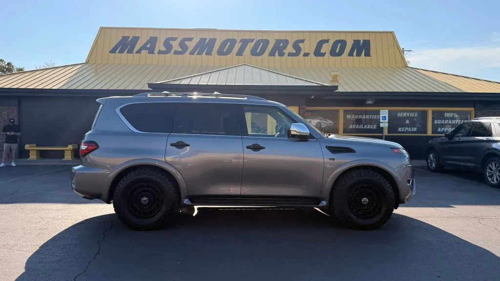 Gray 2022 Nissan Armada Platinum Sport Utility 4D for sale in Boise, ID