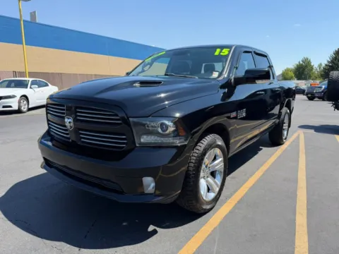 More photos of 2015 Ram 1500 Crew Cab Sport Pickup 4D 5 1/2 ft at MASS Motors Fairview Used Car Dealership, ID