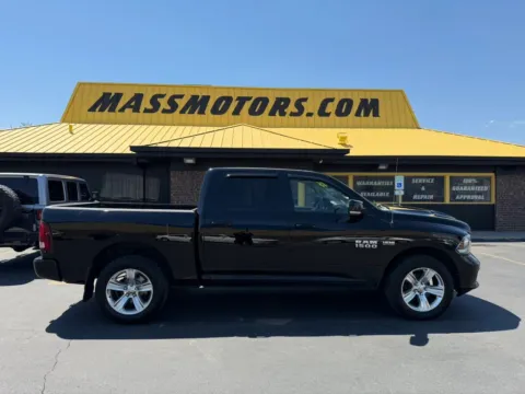 Black 2015 Ram 1500 Crew Cab Sport Pickup 4D 5 1/2 ft for sale in Boise, ID