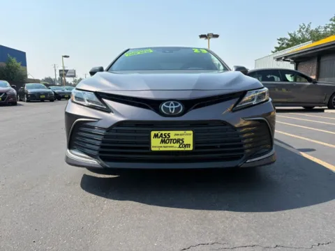 Photos of 2023 Toyota Camry LE Sedan 4D for sale in Boise, ID at MASS Motors Fairview Used Car Dealership