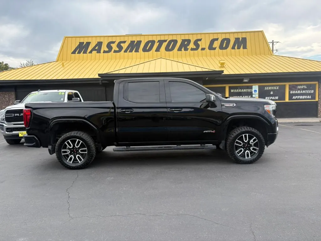 Black 2020 GMC Sierra 1500 Crew Cab AT4 Pickup 4D 5 3/4 ft for sale in Boise, ID