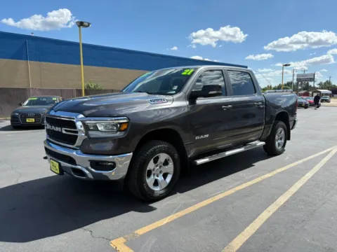 Another view of 2021 Ram 1500 Crew Cab Big Horn Pickup 4D 5 1/2 ft for sale in Boise, ID at MASS Motors Fairview Used Car Dealership