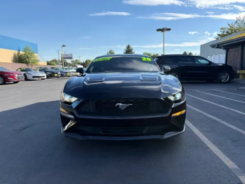 Photos of 2020 Ford Mustang EcoBoost Coupe 2D for sale in Boise, ID at MASS Motors Fairview Used Car Dealership