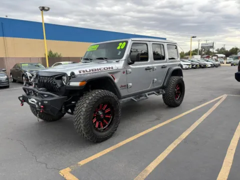 Another view of 2020 Jeep Wrangler Unlimited Rubicon Sport Utility 4D for sale in Boise, ID at MASS Motors Fairview Used Car Dealership