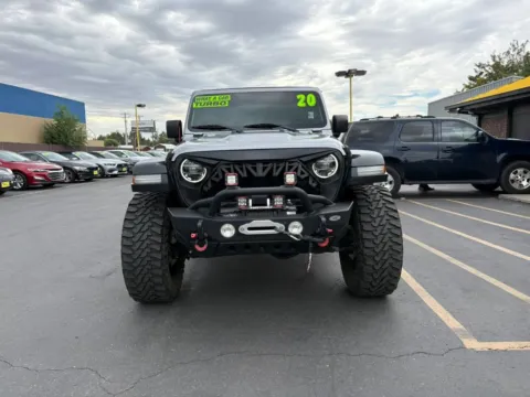 Photos of 2020 Jeep Wrangler Unlimited Rubicon Sport Utility 4D for sale in Boise, ID at MASS Motors Fairview Used Car Dealership
