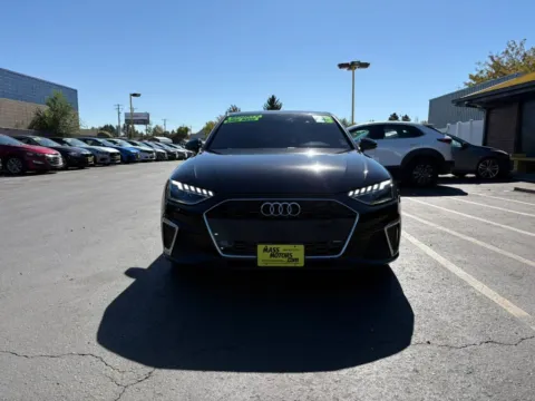 Photos of 2023 Audi A4 S line 45 TFSI Premium Sedan 4D for sale in Boise, ID at MASS Motors Fairview Used Car Dealership