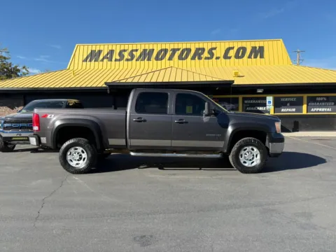 Gray 2010 GMC Sierra 2500 HD Crew Cab SLT Pickup 4D 6 1/2 ft for sale in Boise, ID