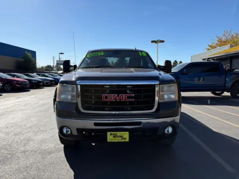 Photos of 2010 GMC Sierra 2500 HD Crew Cab SLT Pickup 4D 6 1/2 ft for sale in Boise, ID at MASS Motors Fairview Used Car Dealership