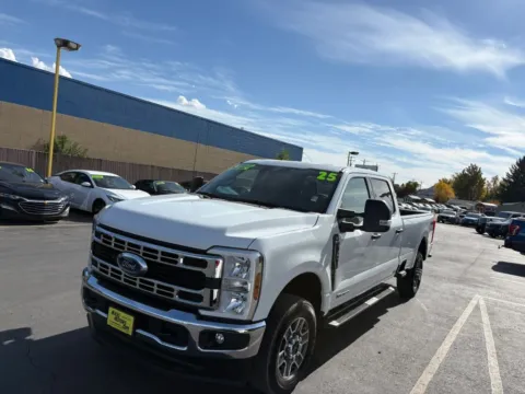 Another view of 2025 Ford F350 Super Duty Crew Cab XLT Pickup 4D 8 ft for sale in Boise, ID at MASS Motors Fairview Used Car Dealership