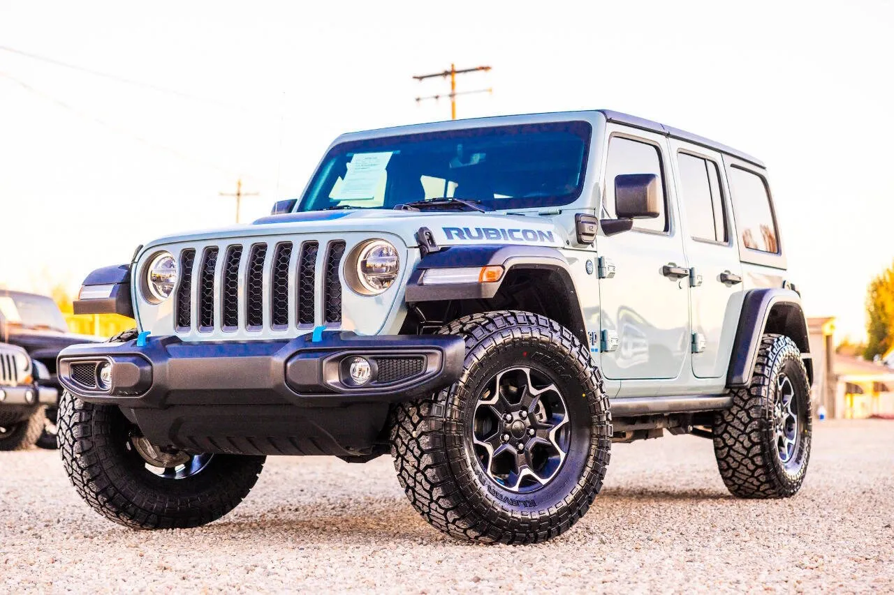 White 2023 Jeep Wrangler Rubicon 4xe for sale in Melba, ID