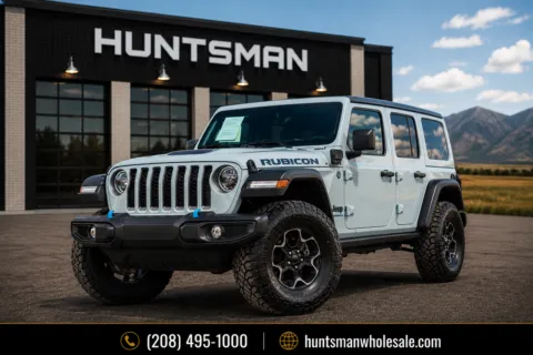 White 2023 Jeep Wrangler Rubicon 4xe for sale in Melba, ID