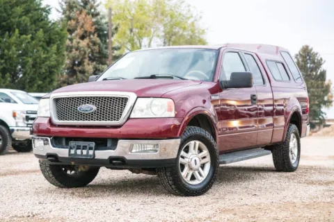 Red 2004 Ford F-150 Lariat for sale in Melba, ID