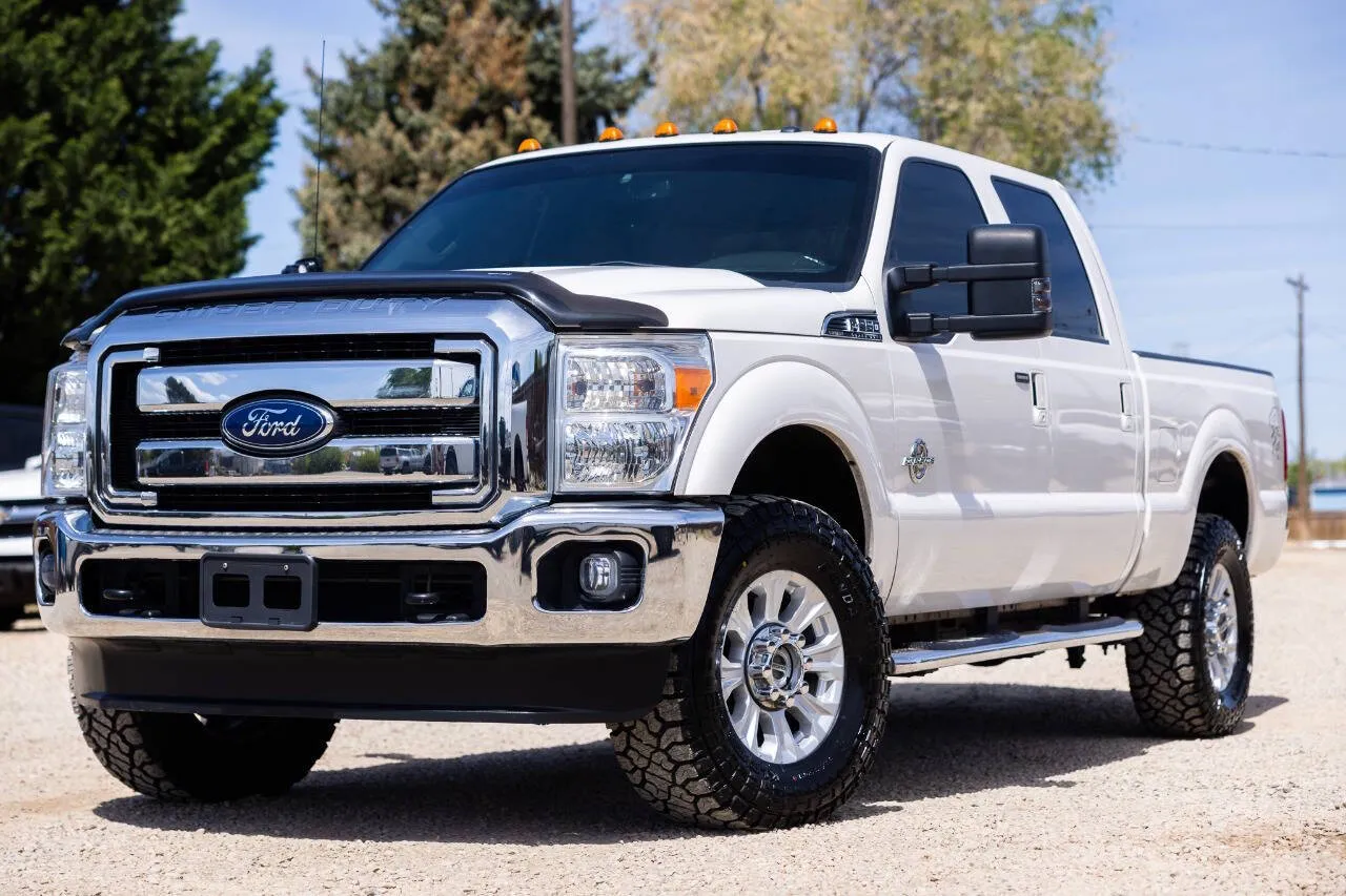 White 2013 Ford F-350 Super Duty Lariat for sale in Melba, ID