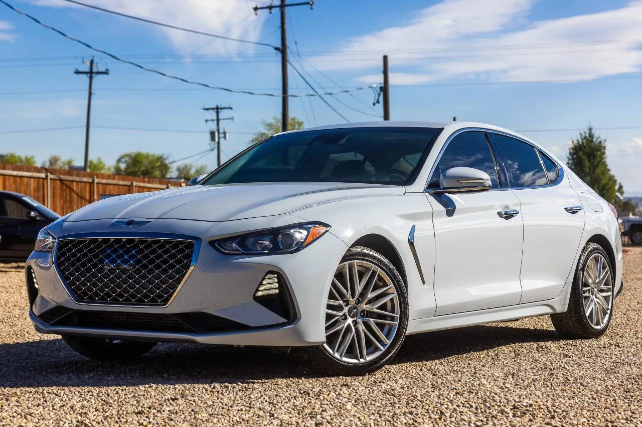 White 2020 Genesis G70 2.0T for sale in Melba, ID
