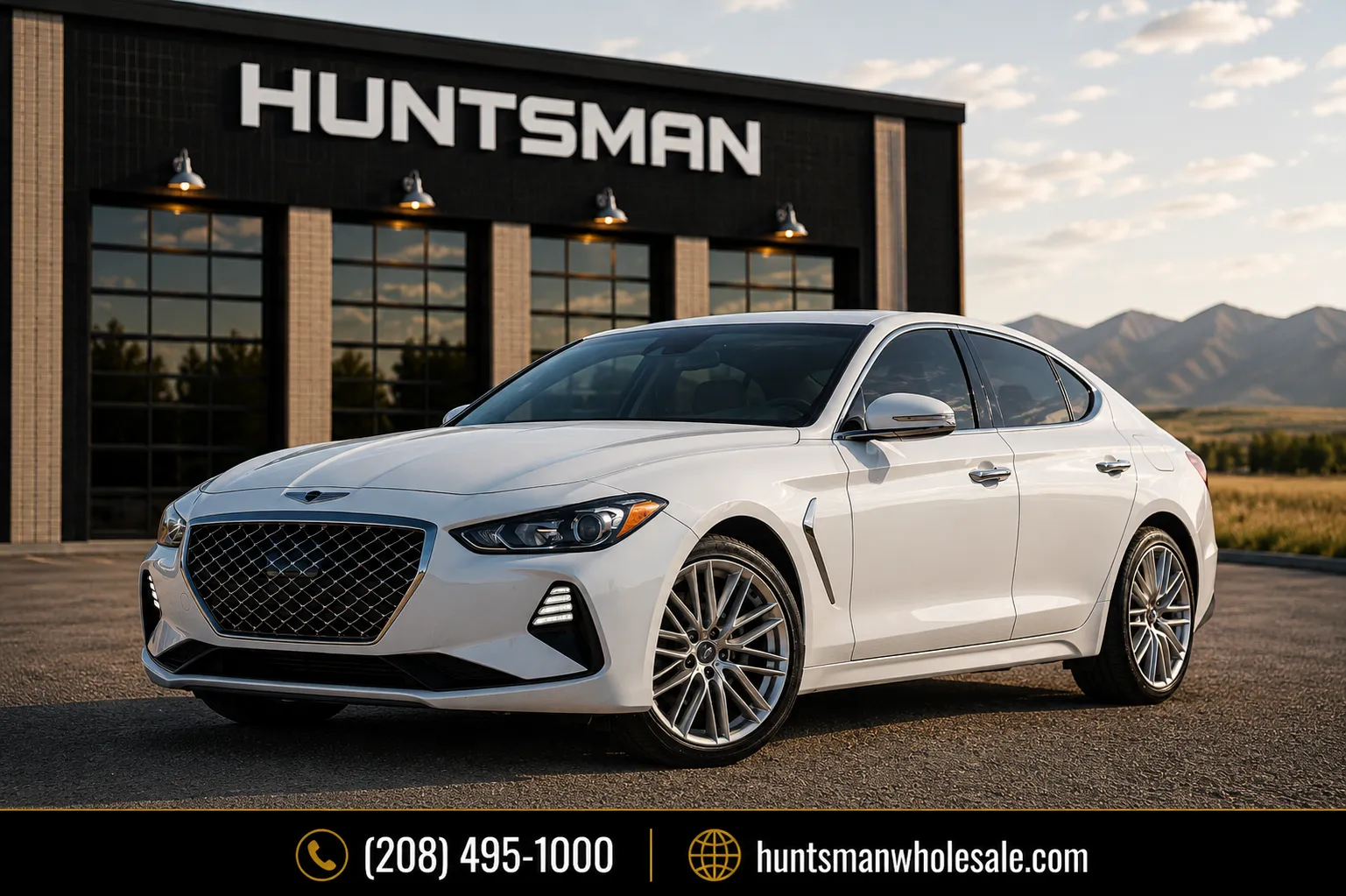 White 2020 Genesis G70 2.0T for sale in Melba, ID