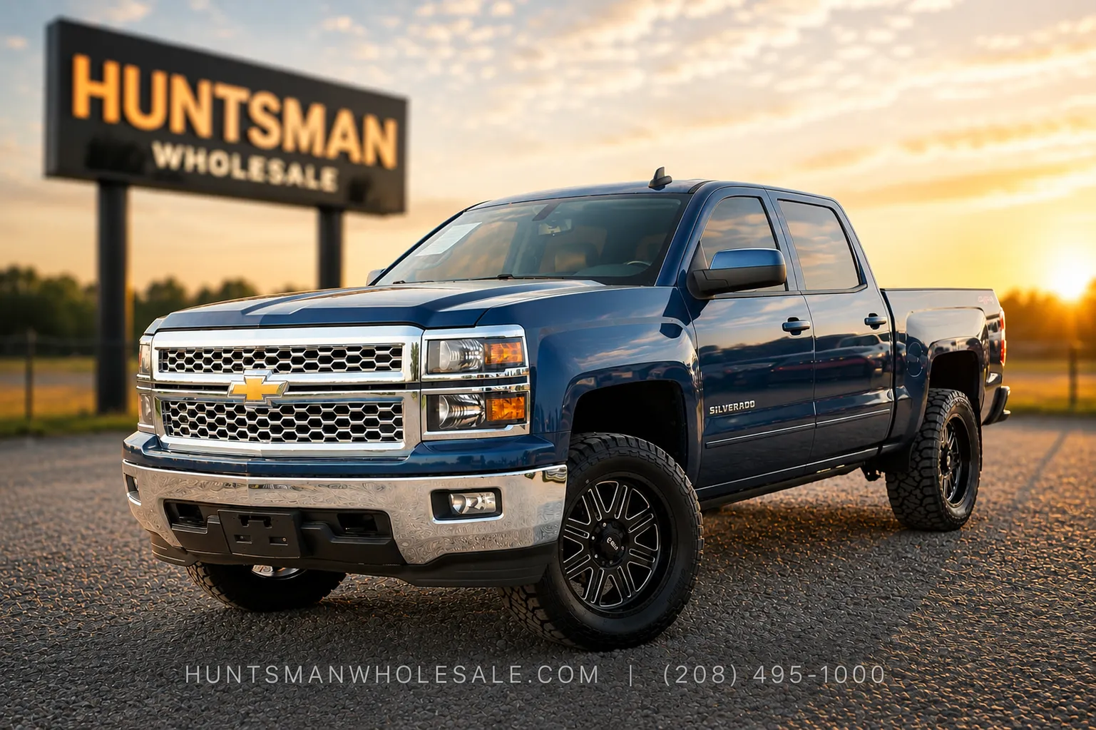 Blue 2015 Chevrolet Silverado 1500 LT for sale in Melba, ID