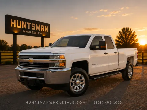 White 2015 Chevrolet Silverado 2500HD Work Truck for sale in Melba, ID