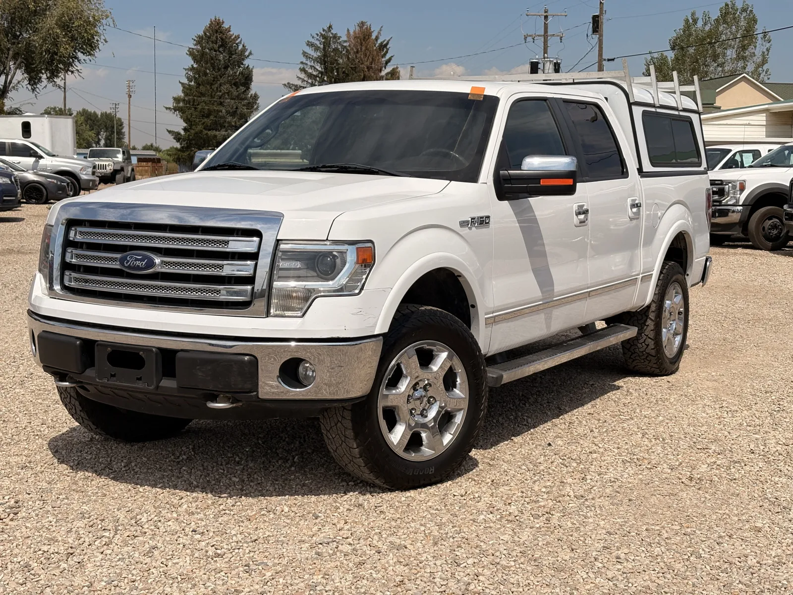 White 2014 Ford F-150 Lariat for sale in Melba, ID