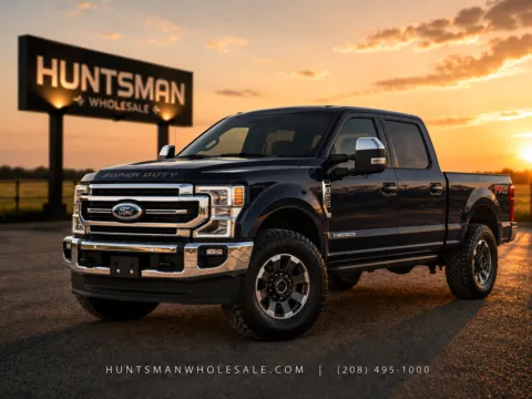 Blue 2021 Ford F-250 Super Duty Lariat for sale in Melba, ID