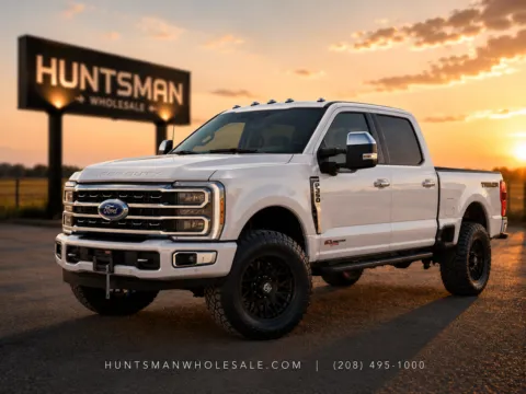 White 2024 Ford F-350 Super Duty Platinum for sale in Melba, ID