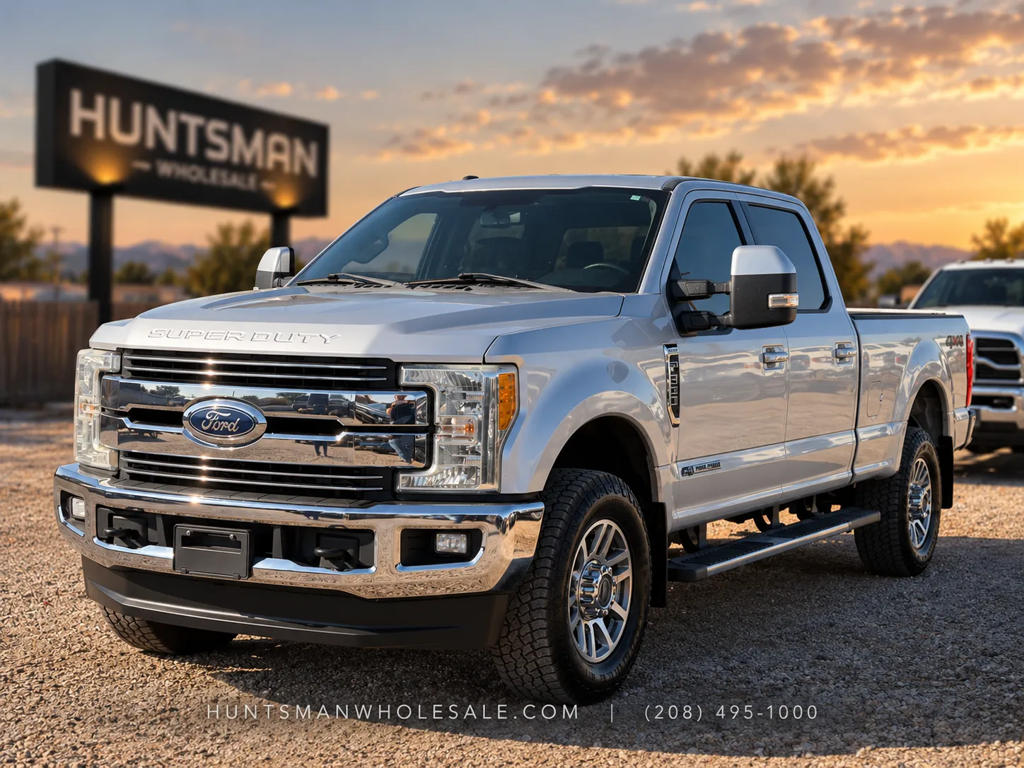 Silver 2017 Ford F-350 Super Duty Lariat for sale in Melba, ID