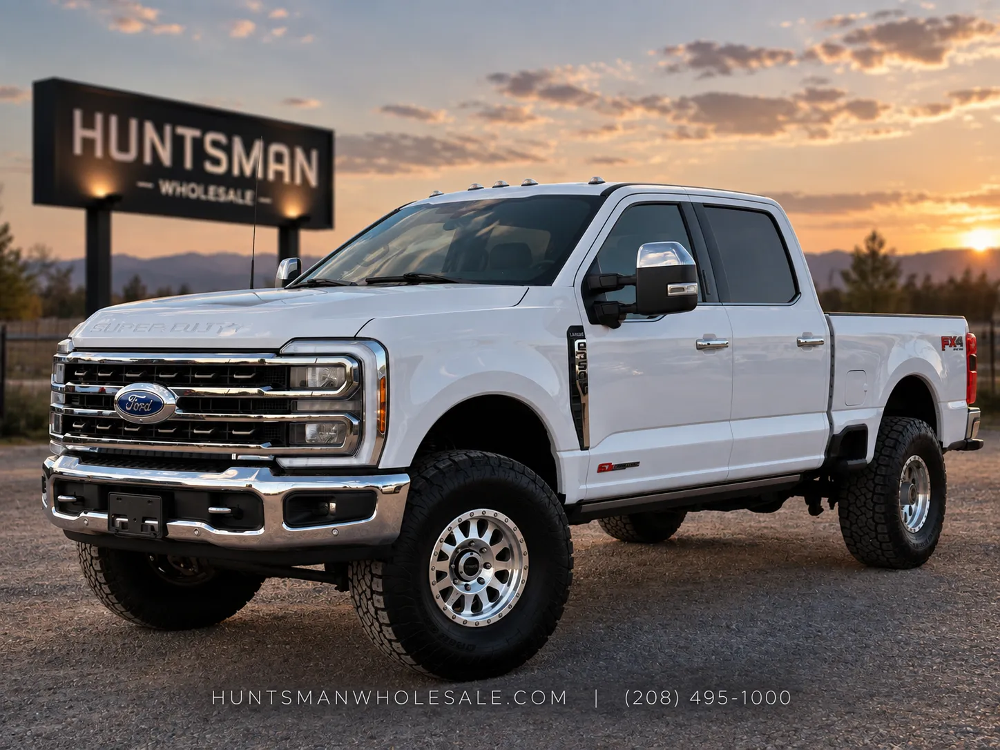 White 2024 Ford F-350 Super Duty King Ranch for sale in Melba, ID