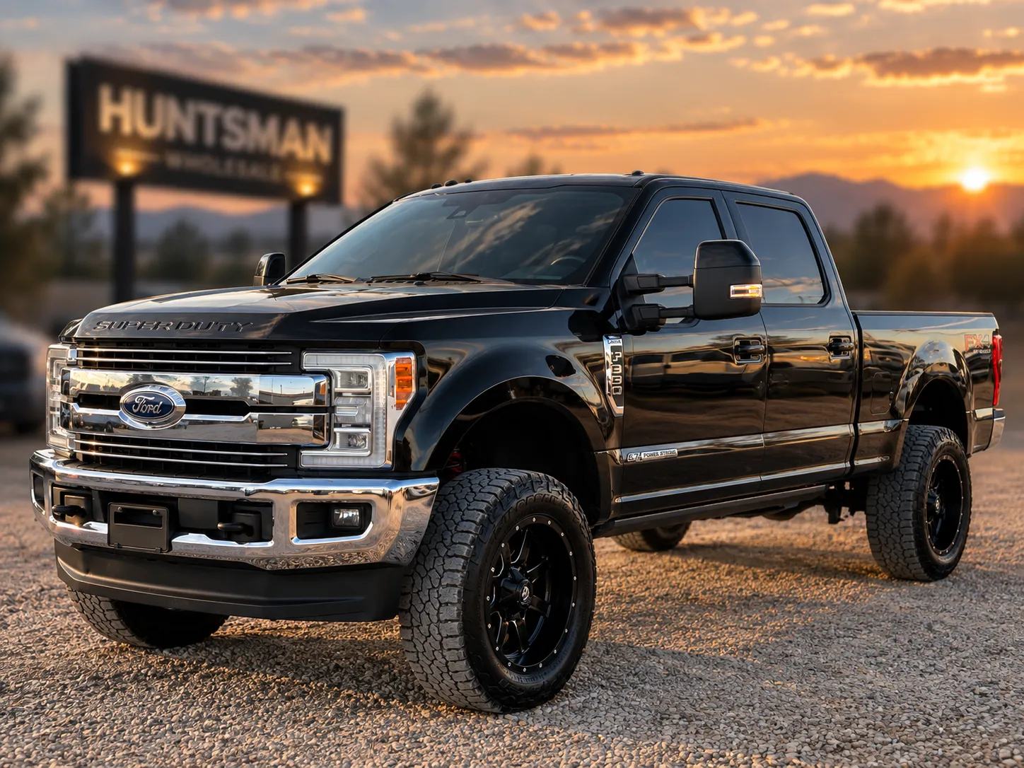 Black 2018 Ford F-350 Super Duty Lariat for sale in Melba, ID