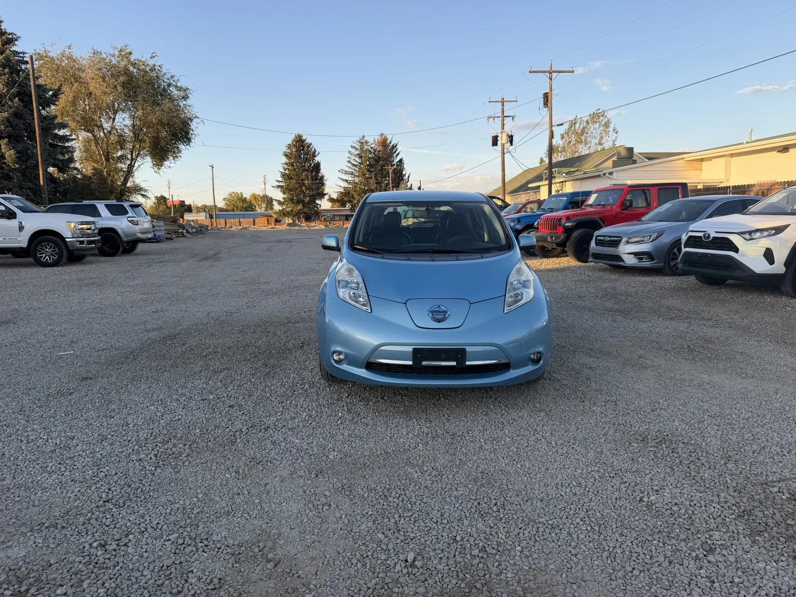 Blue 2015 Nissan LEAF SL for sale in Melba, ID