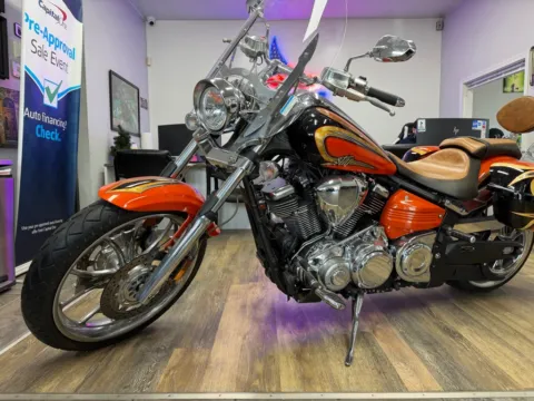 Orange 2012 YAMAHA RAIDER SPECIAL EDITION for sale in Lake Station, IN
