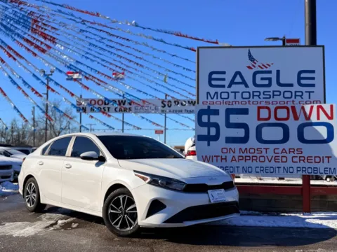 White 2023 KIA FORTE LX for sale in Lake Station, IN