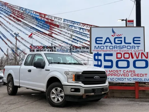 White 2018 FORD F-150 SUPER CAB for sale in Lake Station, IN