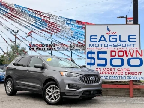 Gray 2024 FORD EDGE SEL for sale in Lake Station, IN