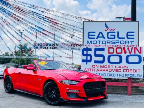 Red 2020 FORD MUSTANG GT PREMIUM for sale in Lake Station, IN