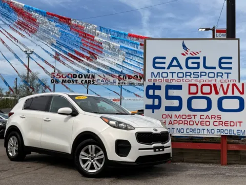 White 2018 KIA SPORTAGE LX for sale in Lake Station, IN