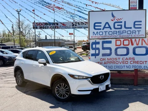 White 2017 MAZDA CX-5 TOURING for sale in Lake Station, IN
