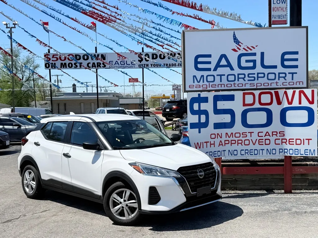 White 2023 NISSAN KICKS for sale in Lake Station, IN