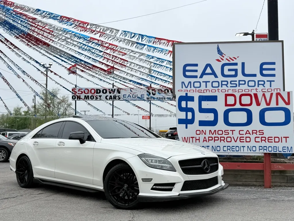White 2013 MERCEDES-BENZ CLS 550 4MATIC for sale in Lake Station, IN
