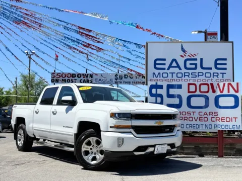 White 2017 CHEVROLET SILVERADO 1500 LT for sale in Lake Station, IN