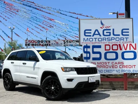 White 2021 JEEP GRAND CHEROKEE LAREDO for sale in Lake Station, IN