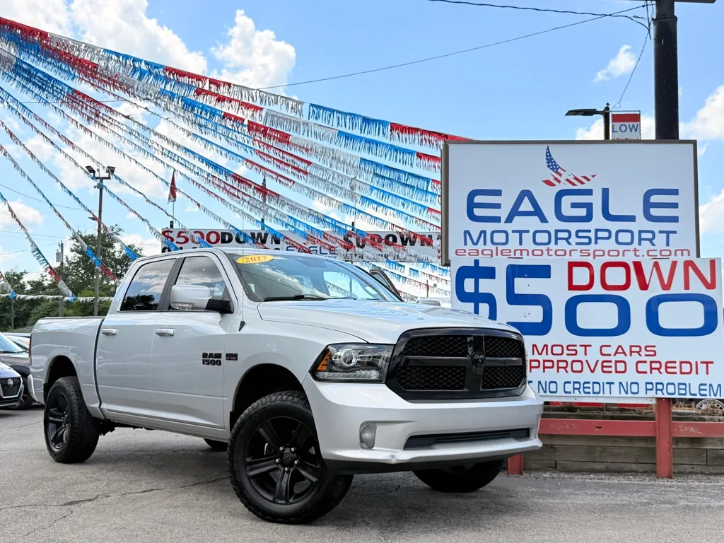 Silver 2017 RAM 1500 SPORT for sale in Lake Station, IN