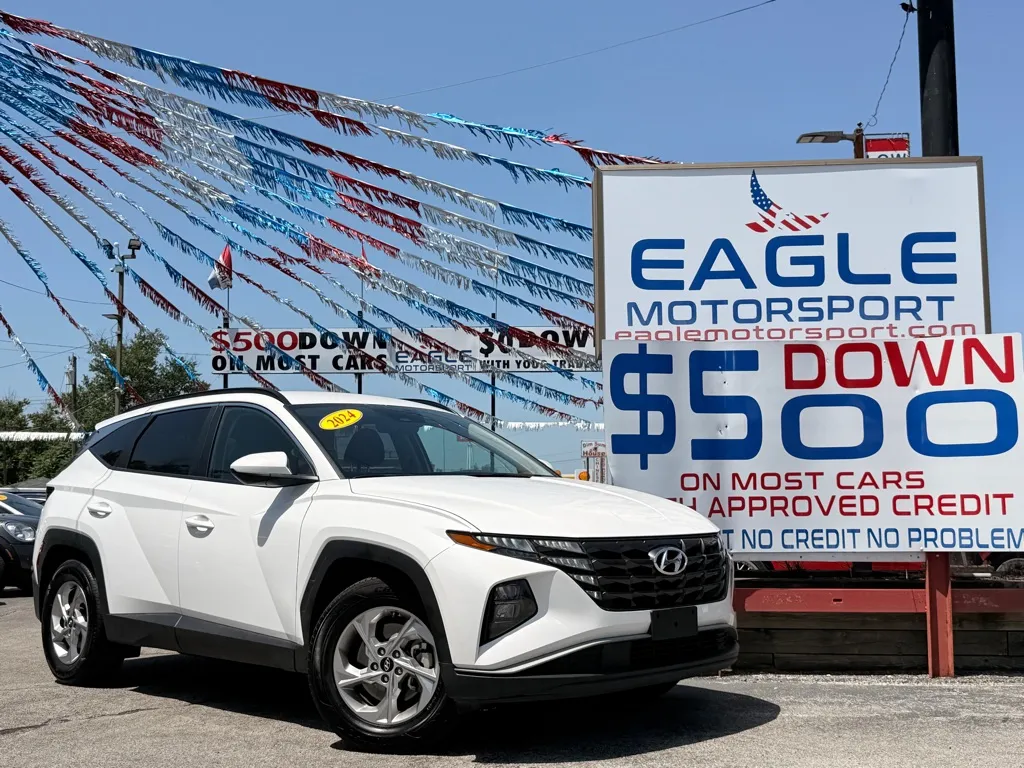 White 2024 HYUNDAI TUCSON SEL for sale in Lake Station, IN