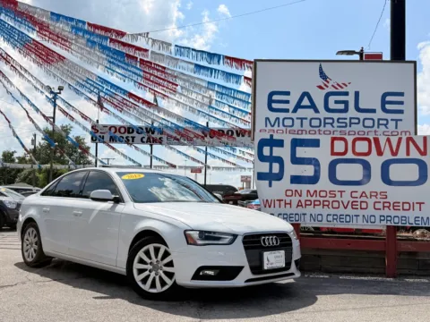 White 2013 AUDI A4 PREMIUM for sale in Lake Station, IN