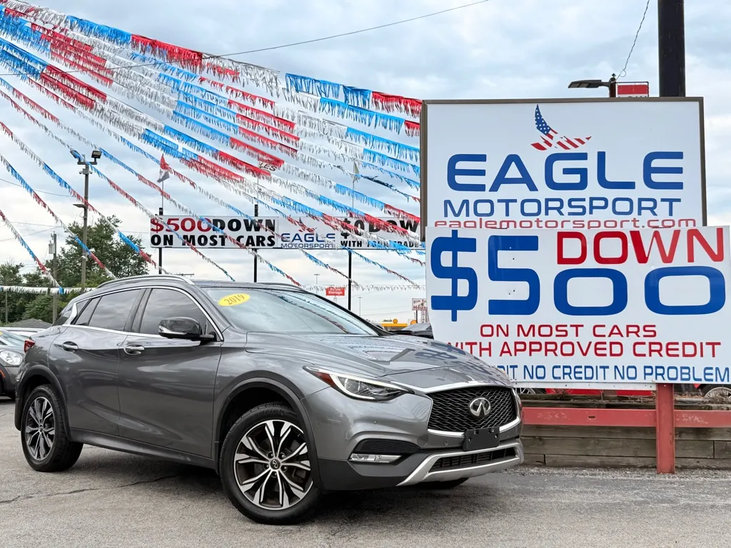 Gray 2019 INFINITI QX30 LUXE for sale in Lake Station, IN