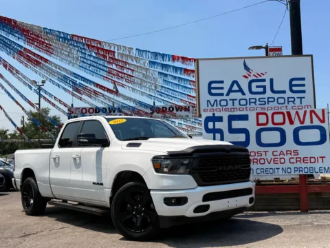 White 2022 RAM 1500 BIG HORN/LONE STAR for sale in Lake Station, IN