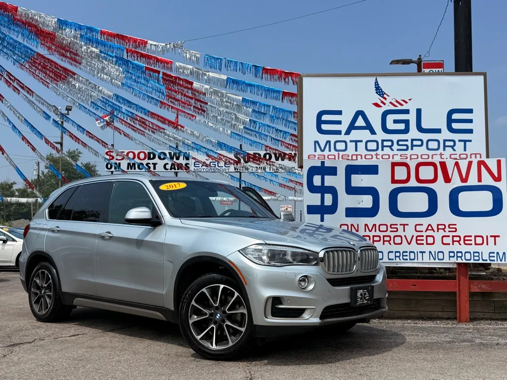Silver 2017 BMW X5 XDR40E for sale in Lake Station, IN